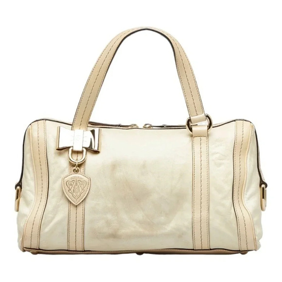 Authentic Gucci Leather Duchessa Boston Bag - Picture 1 of 13